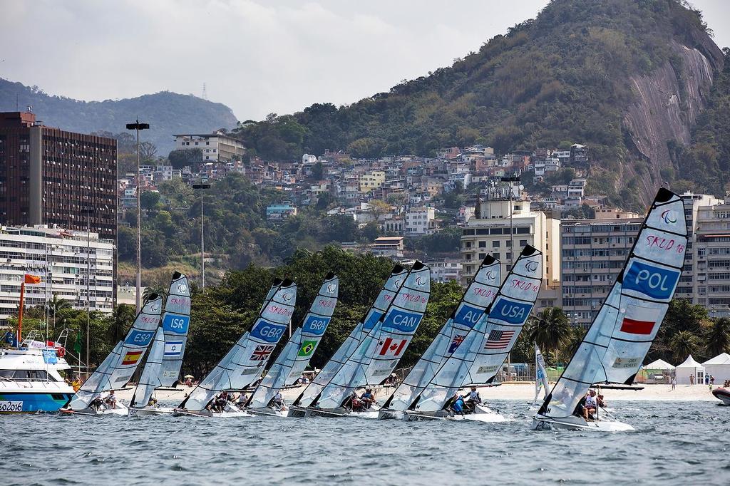 SKUD 18 - 2016 Paralympics - Day 6, September 18, 2016 © Richard Langdon / World Sailing